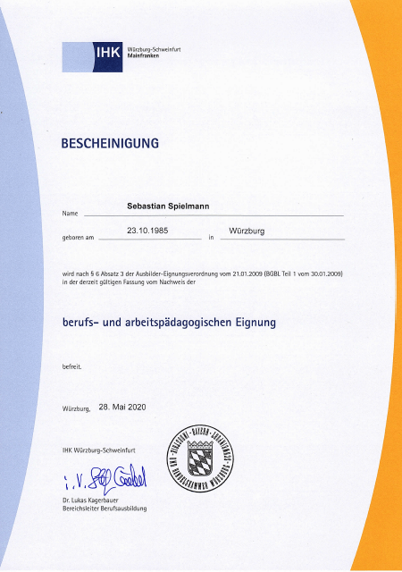 Ausbilderschein